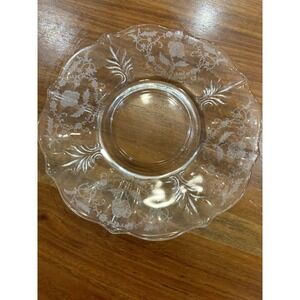 Fostoria‎ CHINTZ Mayonnaise Bowl Underplate